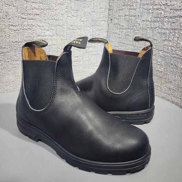 Blundstone Tasmania 001717 Men's Size 6.5 Black Leather Pull on Chelsea Boots - Picture 7 of 9